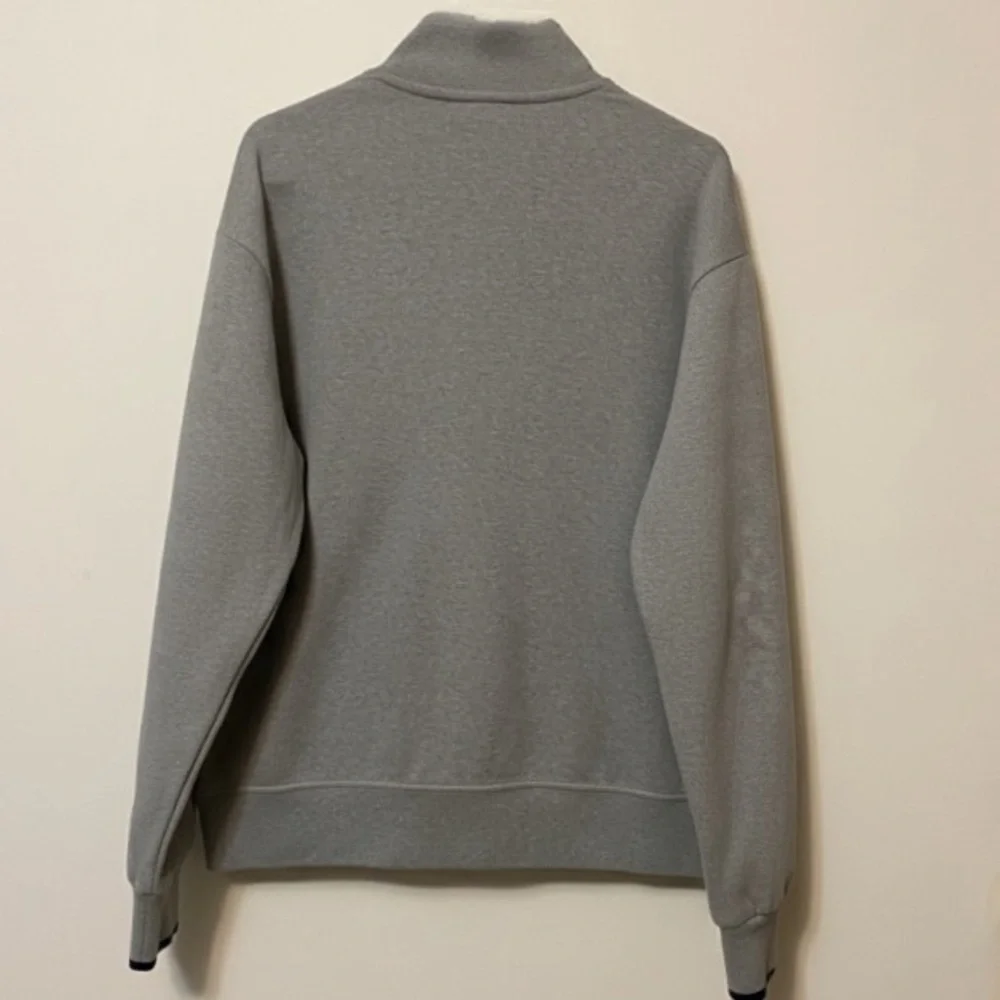 Polo Ralph Lauren Performance Full Zip Track Jacket Men’s XL Gray Navy Trim